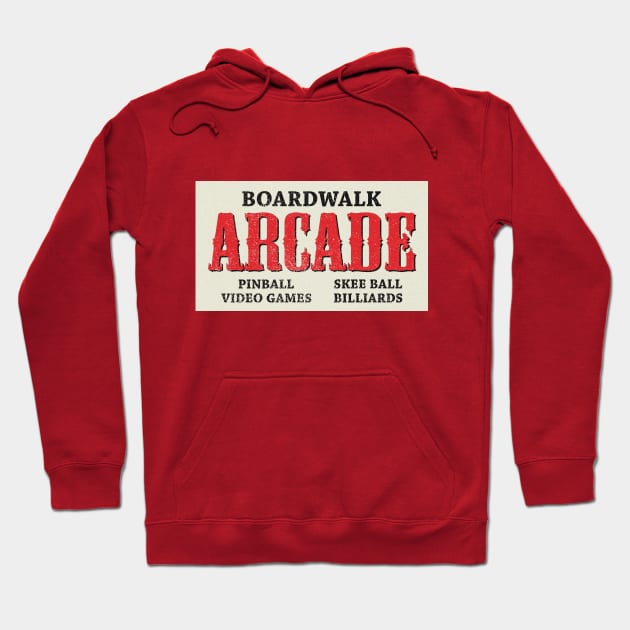 Boardwalk Arcade Hoodie by GloopTrekker